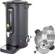 Hendi Warnik podgrzewacz do kawy z niekapiącym kranem czarny Concept Line 10 l - 211458 Warnik podgrzewacz do kawy z niekapiącym kranem czarny Concept Line 10 l - 211458 1