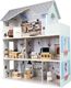 Ecotoys Domek dla lalek z meblami Rezydencja Emma 1