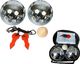 Enero Kule do gry w boule, 2 sztuki, etui Enero universal 1