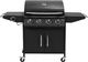 Lund Grill ogrodowy gazowy 16 kW 40 cm x 65 cm 1