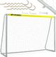 Gymrex Bramka piłkarska do piłki ręcznej futsalu stadionowa treningowa 300x200 cm Bramka piłkarska do piłki ręcznej futsalu stadionowa treningowa 300x200 cm 1