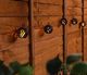 Kinkiet Saska Garden Lampki solarne - kule ogniowe LED, 5 sztuk universal 9