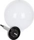 Saska Garden Lampa solarna kula mleczna universal 3