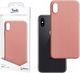 3MK Etui ochronne do iPhone X/XS - 3mk Matt Case Lychee 1