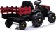Import SUPER-TOYS WIELKI TRAKTOR NA AKUMULATOR Z PRZYCZEPĄ, MIĘKKIE KOŁA, MIĘKKIE SIEDZENIE/BDM0925 25