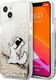 Karl Lagerfeld Karl Lagerfeld KLHCP13SGCFD iPhone 13 mini 5,4" złoty/gold hardcase Liquid Glitter Choupette Fun 1