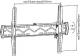 Reflecta Uchwyt ścienny Plano 60-6040T 37'' - 70'' 4