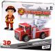 Moneks Straż pożarna model do złożenia 3D napęd pull back 6