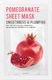 Eunyul Pomegranate ujędrniająco-wygładzająca maseczka w płachcie z granatem 22ml 1