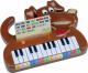 Bontempi Bontempi Zabawka Pianinko Słoń Lew Miś Pies 4