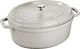 STAUB Garnek żeliwny owalny 5.5 l biały 1