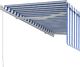 vidaXL Ręcznie zwijana markiza z zasłoną zacieniającą, 3x2,5 m 4
