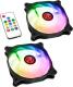 Wentylator Raijintek EOS 12 RBW ADD 2-pack + Hub + Pilot (0R40B00215) 1