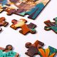 Tooky Toy TOOKY TOY Puzzle z Ramką i Woreczkiem Alpejskie Zwierzęta i Krajobraz 49 el. 3