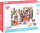 Tooky Toy TOOKY TOY Puzzle z Ramką i Woreczkiem Alpejskie Zwierzęta i Krajobraz 49 el. 5