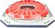 Habarri Stadion piłkarski Atltico Madryt FC - "Wanda Metropolitano" Stadium Puzzle 3D 116 elementów 2