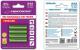 Esperanza Akumulator zielone AAA / R03 1000mAh 4 szt. 1