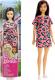 Lalka Barbie Mattel podstawowa w łososiowej sukience (GHW46) 4