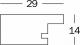 Ramka Walther Home 30x30, drewniana (HO330C) 2