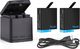 Telesin Ładowarka Usb 2x Bateria Do Gopro Hero 8 / 7 / 6 / 5 Black 1