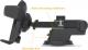 Tech-Protect Uchwyt zaciskowy do samochodu V2 Dash & Windshield 2