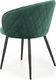 Halmar Krzesło K430 VELVET ciemnozielone 2