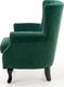 Halmar Fotel do salonu TITAN VELVET ciemnozielony 8