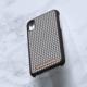 Nordic Elements Nordic Elements Saeson Idun - Materiałowe etui iPhone XR (Dark Brown Pattern 2) 5