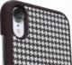 Nordic Elements Nordic Elements Saeson Idun - Materiałowe etui iPhone XR (Dark Brown Pattern 2) 8