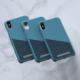 Nordic Elements Nordic Elements Saeson Freja - Materiałowe etui iPhone XR (Petrol) 1