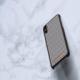 Nordic Elements Nordic Elements Saeson Idun - Materiałowe etui iPhone Xs Max (Dark Brown) 12