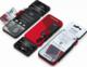 Nordic Elements Nordic Elements Saeson Freja - Materiałowe etui iPhone Xs Max (Red) 12
