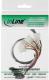 InLine SFF 8482 - SFF 8087, 0.75m, Wielokolorowy (27621) 1