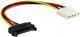InLine Molex - SATA, 0.15m, Wielokolorowy (29669) 1