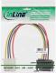 InLine Molex - SATA, 0.15m, Wielokolorowy (29669) 1