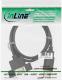 Kabel USB InLine USB-A - USB-A 0.6 m Czarny (33440E) 1