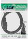 Kabel zasilający InLine przedłużacz C15 prosty - C14 socket, czarny 2m (16811) 2