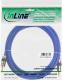 Kabel InLine Jack 3.5mm - Jack 3.5mm 1m niebieski (99951P) 1