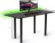 Biurko Marco Game One Full LED Czarne 140 cmx70 cm 2