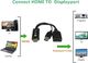 Adapter AV Techly DisplayPort - HDMI czarny (ICOC HDMI-DP12A60) 2