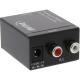 Adapter AV InLine Toslink - RCA (Cinch) czarny (65001) 1