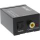 Adapter AV InLine Toslink - RCA (Cinch) czarny (65001) 1