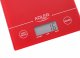 Waga kuchenna Adler AD3138r czerwona 2