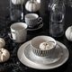 Florina Filiżanka porcelanowa Florina Black Avenue Chanella 240 ml czarno-biała 2