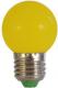 Art Żarówka bańka 0.5W Żółta (4004025) 1
