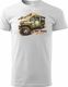 Topslang Koszulka rajdowa z jeepem jeep offroad off road off-road 4x4 męska biała REGULAR L 1