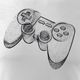 Topslang Koszulka z padem dla gracza gamer gamerska pad ps4 męska biała REGULAR XL 1