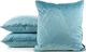 Eurofirany Poszewka Eurofirany VELVET LOTOS7 TURUS + ZŁOTY 45x45 1