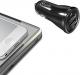 Ładowarka Celly Samochodowa 2.4A z podwójnym USB, czarna 2