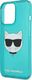 Karl Lagerfeld Etui Karl Lagerfeld KLHCP13LCHTRB Apple iPhone 13 Pro niebieski/blue hardcase Glitter Choupette Fluo 5